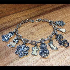 Brighton Christmas charm bracelet